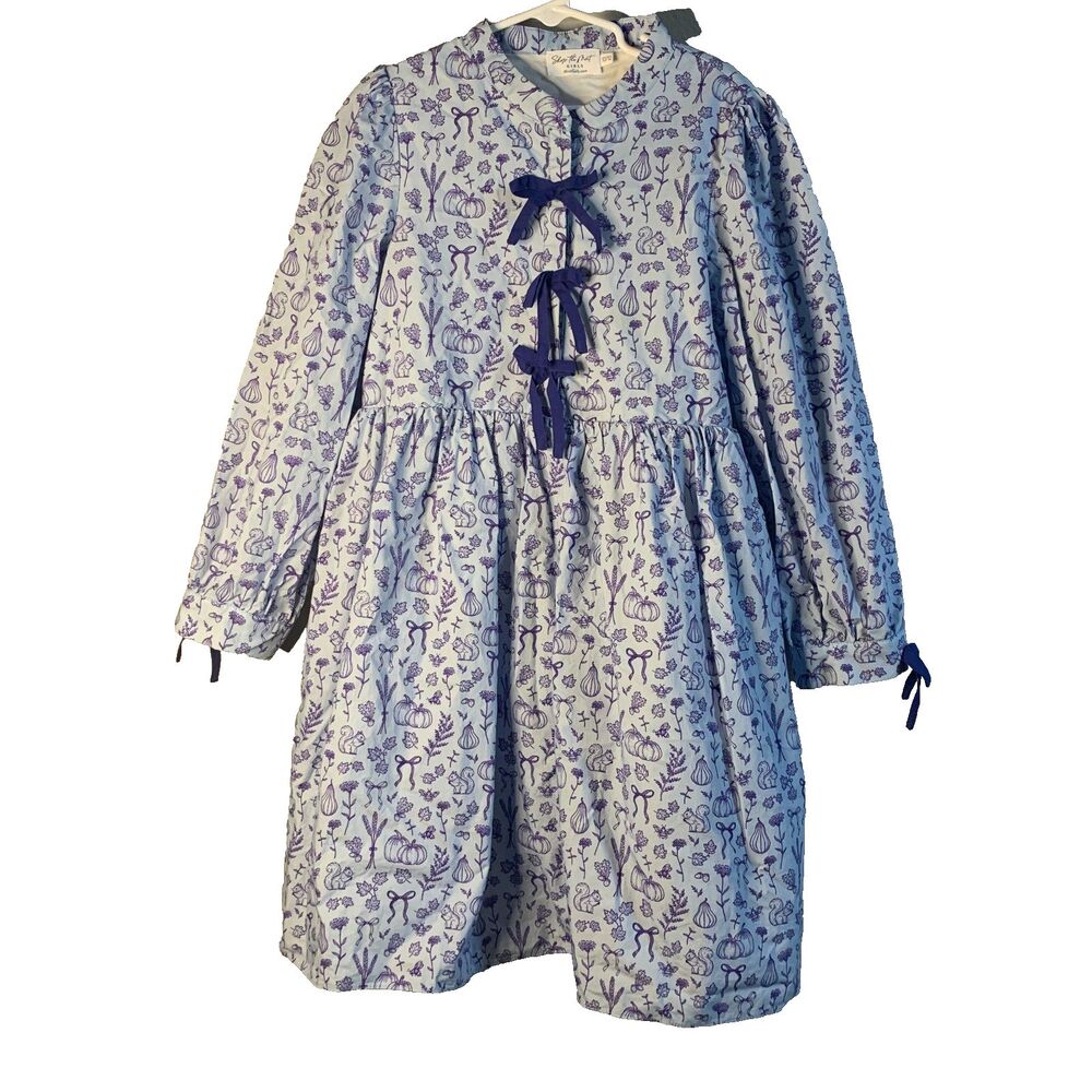 Shop The Mint Girls Dress Size 10 - 12 Lilac Purple Fall Thanksgiving Woodland